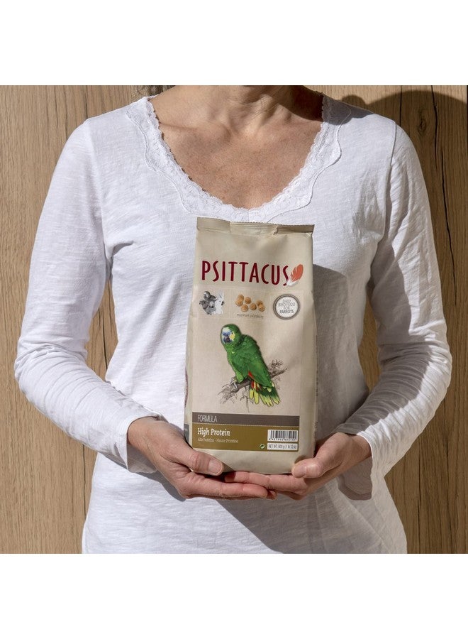 Psittacus High Protein 1.8 lb | Complete Pellet Diet for Amazons, Cockatoos and Ringneck Parrot | Premium Food for Birds, 100% no-GMO - Image 5