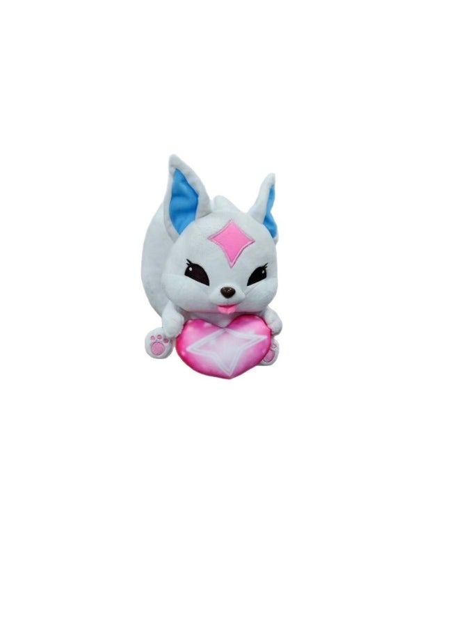 Generic - Super Cute Nine-Tailed Fox Wishing Gift Fox Plush Doll Male And Female Birthday Gift Funny Year Gift-Color:White - Image 1