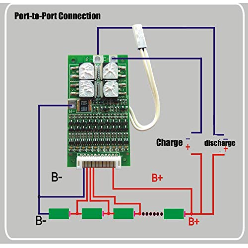KOOBOOK 1Pcs 10S 30A 36V Li-ion Cell 18650 Battery Protection BMS PCB Board with Balance Function for Motorcycle Scooter Protection Board - Image 3