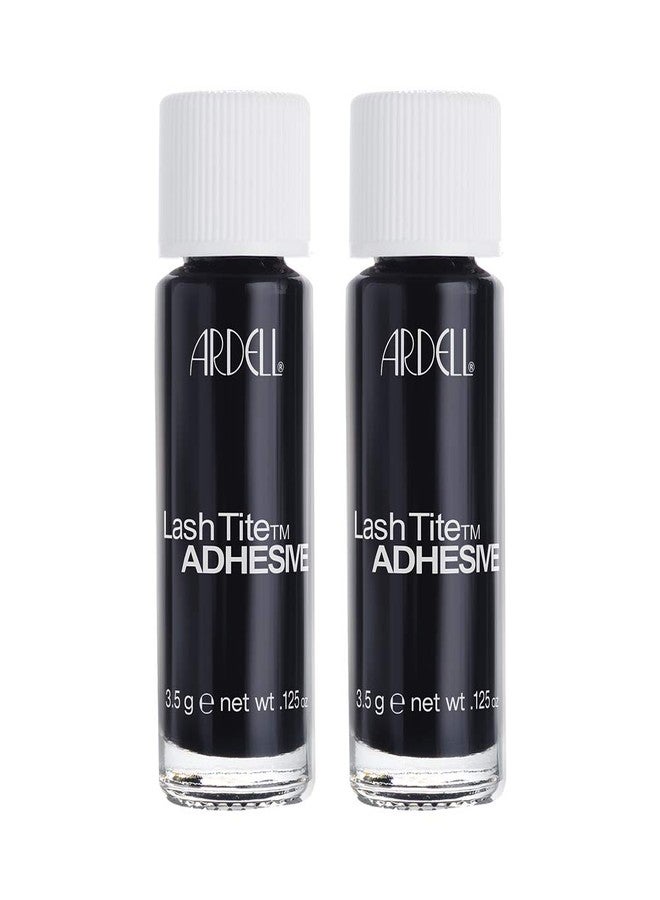 Ardell LashTite Adhesive Dark for Individual Fake Lashes, Secures False Eyelashes Extension for Weeks .125 Oz, 2 Pack - Image 2
