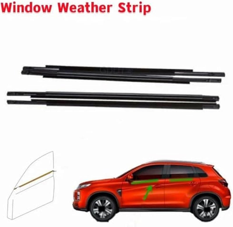 Vuzmode Car Weather Strip for Outlander Sport GA 2010-2021 - Image 4