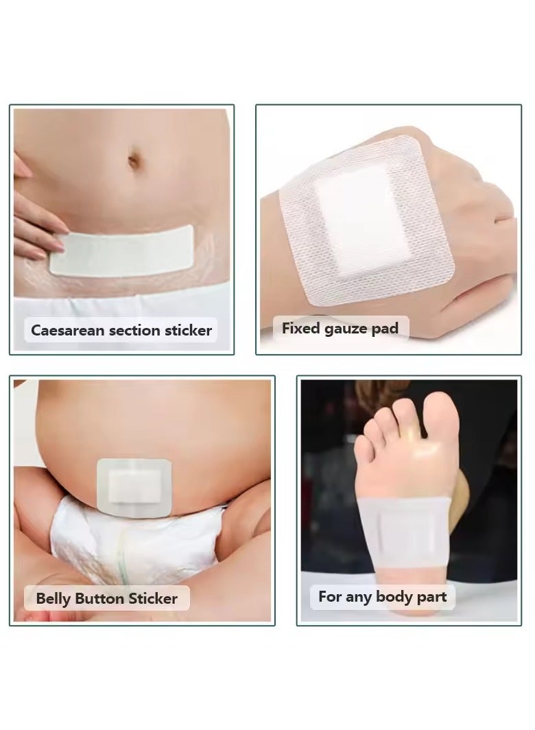 سيرجين بور ضمادة جروح معقمة, ضمادة جراحية مقاومة للماء معبأة بشكل فردي للعناية/20 قطعة - Image 2