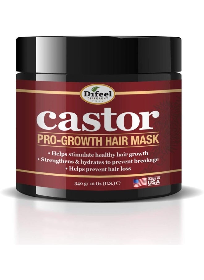 difeel - Castor Pro-Growth Hair Mask 12 Oz. - Image 1