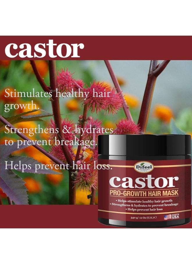 difeel - Castor Pro-Growth Hair Mask 12 Oz. - Image 1