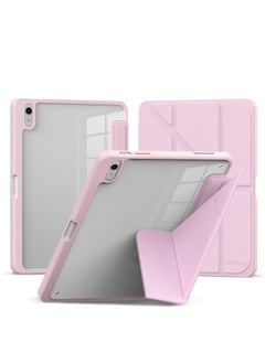 Terra iPad Terra 11 Pro 2022/2021/2020/2018 Cover with Smart Pen Holder Slim Smart Cover with Stand 2 in 1 Pink/Clear  - Image 2
