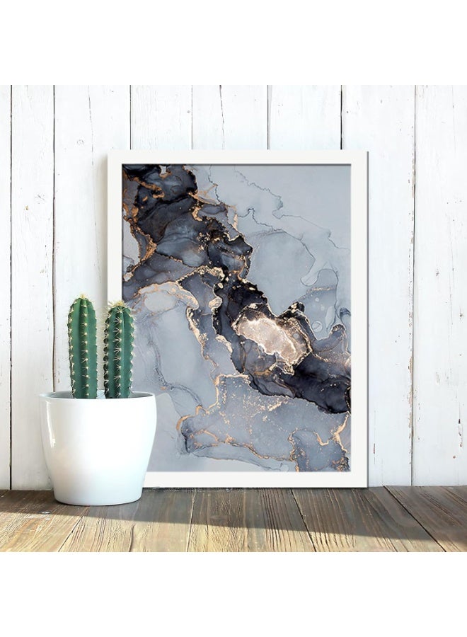 12x16 Frame White, Display Picture 10 x 14 with Mat or 12 x 16 Without Mat, Wall Hanging Large Picture Frame for Diamond Art Painting 30 x 40cm - 1 Pack - Image 1