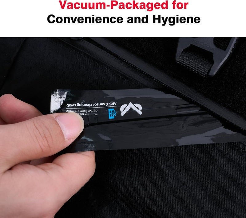 VSGO APS-C Sensor Cleaning Kit, 6pcs Sensor Swabs & 10ml Sensor Cleaner for Nikon Sony Canon DSLR Camera Clean (VS-S02-6) - Image 3