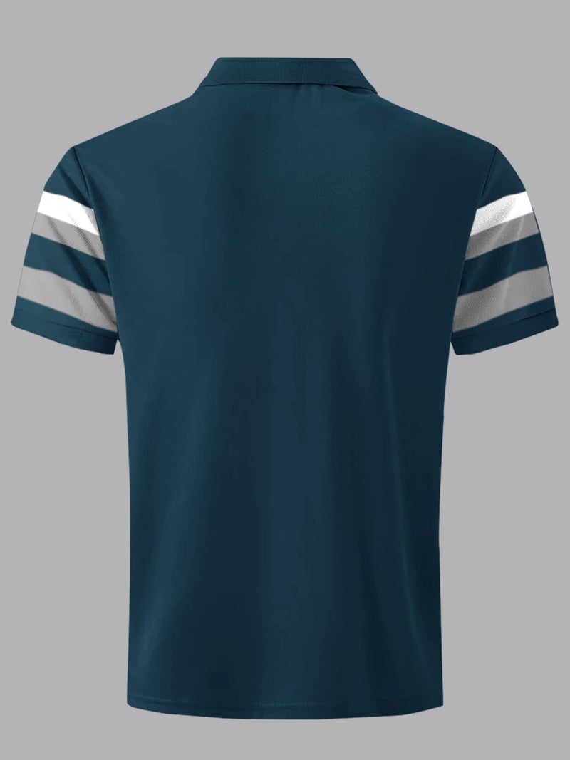 Noble Monk Men's Regular Fit Pure Cotton Polo T Shirt |Half Sleeves |Collar Tshirts | Casual T-Shirt for Men - Image 2