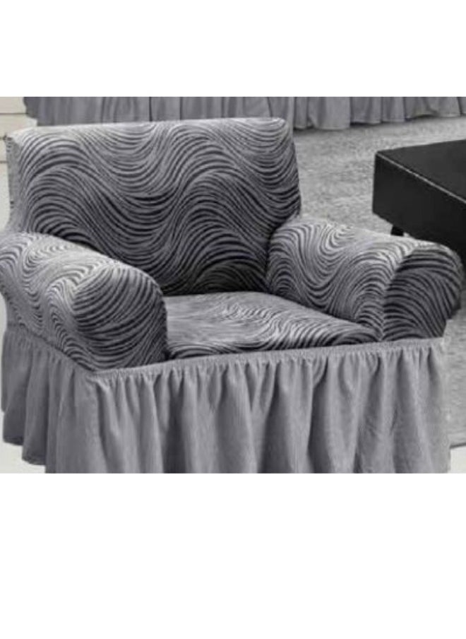EVORY HOME Waterproof Sofa Slipcover Set, 4 Pieces Elastic Sofa Cover, 2 Pieces Chair Slipcovers and 2 Pieces Sofa Slipcovers, Set Fits All Sizes Chairs and Sofas  - Image 2
