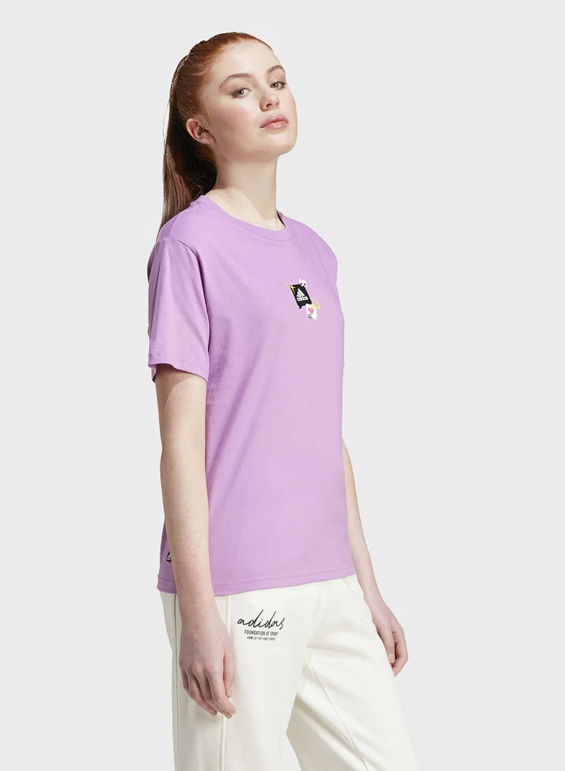 Adidas Remoji Graphic T-Shirt