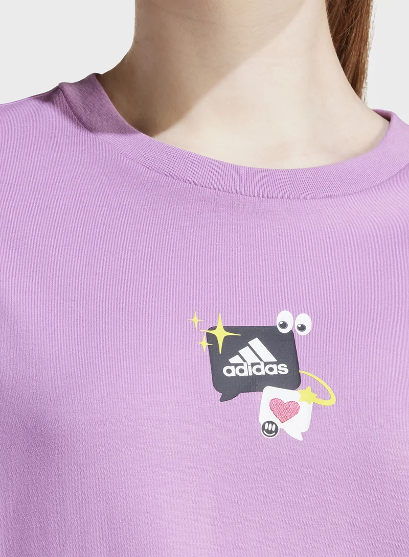 Adidas Remoji Graphic T-Shirt