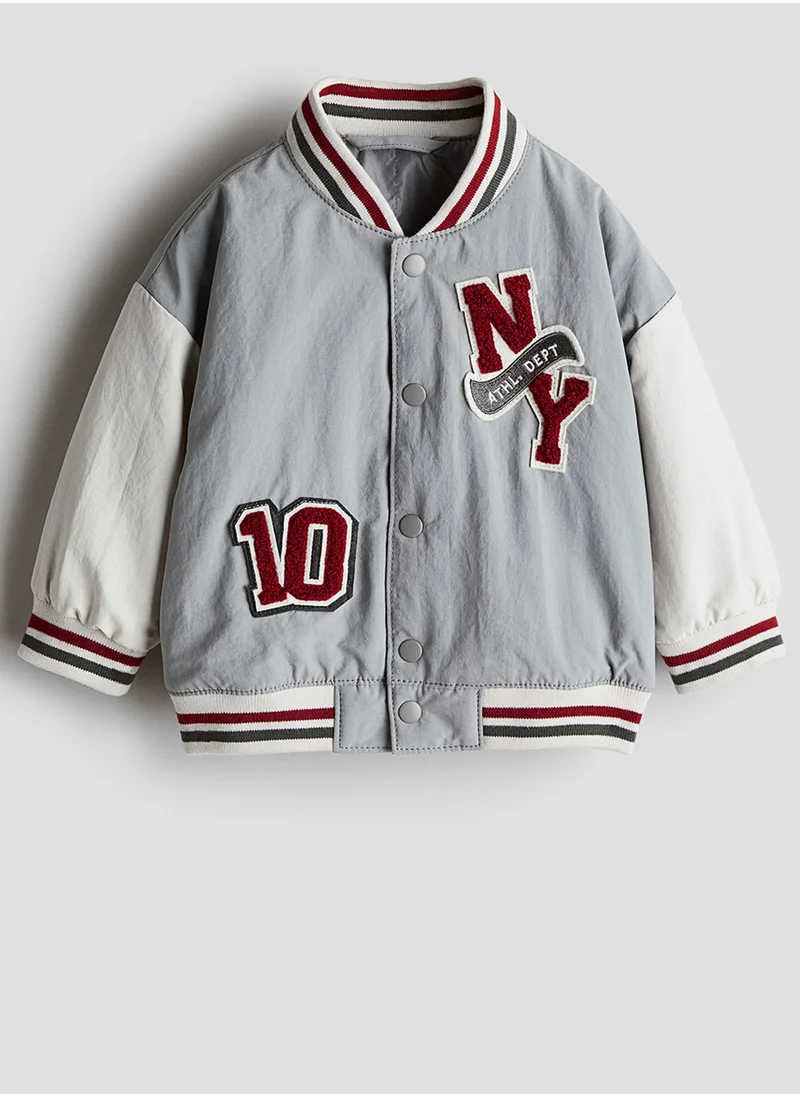 اتش اند ام Padded Baseball Jacket