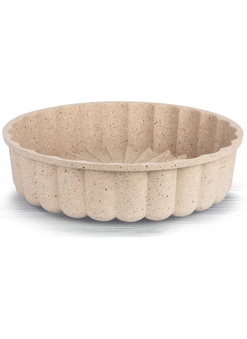 ThermoAD Cast Aluminum Granite Pie Pie Mold / Mink  - Image 1