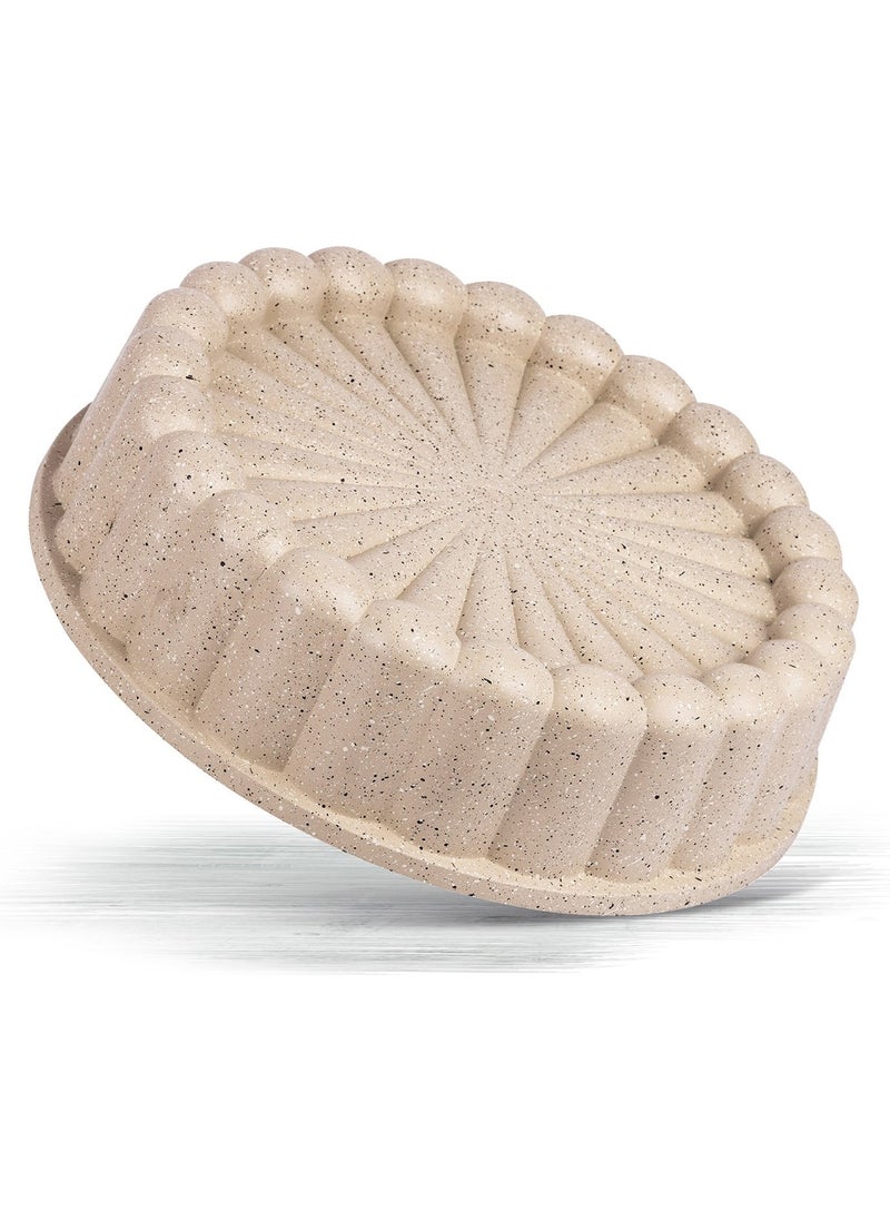 ThermoAD Cast Aluminum Granite Pie Pie Mold / Mink  - Image 2