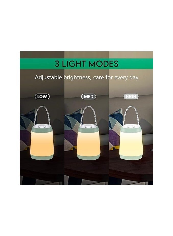 ماركة غير محددة 2 مصباح تخييم LED محمول للتخييم للخيمة، فانوس أطفال لاسلكي، 3 أوضاع إضاءة تعمل بالبطارية، ضوء ليلي لخيمة الطوارئ الداخلية والخارجية، المشي لمسافات طويلة، التخييم،  - Image 3