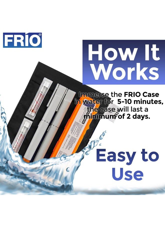 Frio حافظة تبريد الأنسولين فريو، قابلة لإعادة الاستخدام للدواء - Image 5