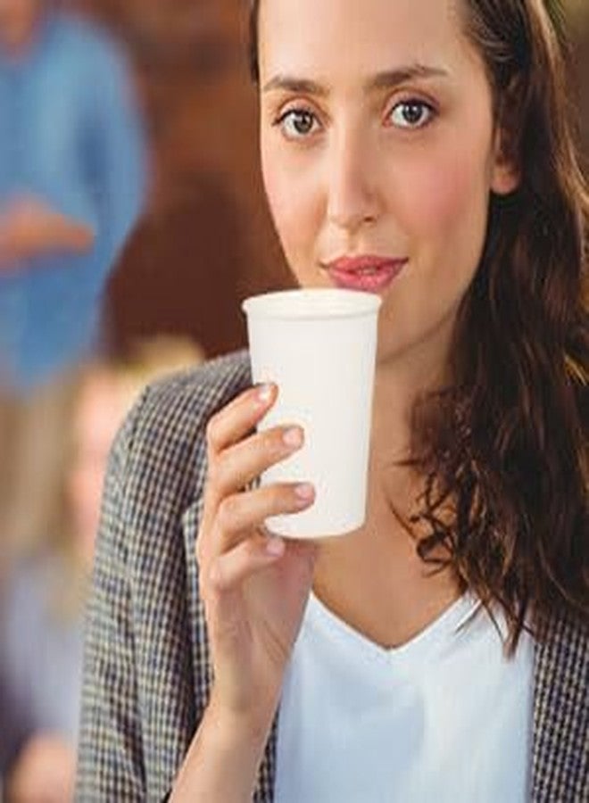 e kysa basics ekysa Basics Paper Disposable Tea/Coffee Cups – 65 ml, Eco-Friendly, Leak-Resistant, Ideal for Hot Beverages, White, Pack of 100 - Image 5
