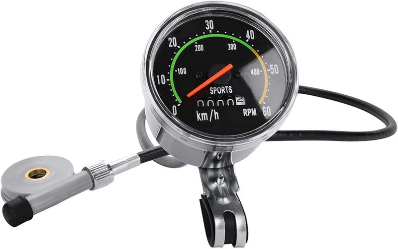 EVTSCAN Old School Style Bike Speedometer Mechanical Bicycle Computer Odometer Cycling Stopwatch Cyclocomputer - Image 1