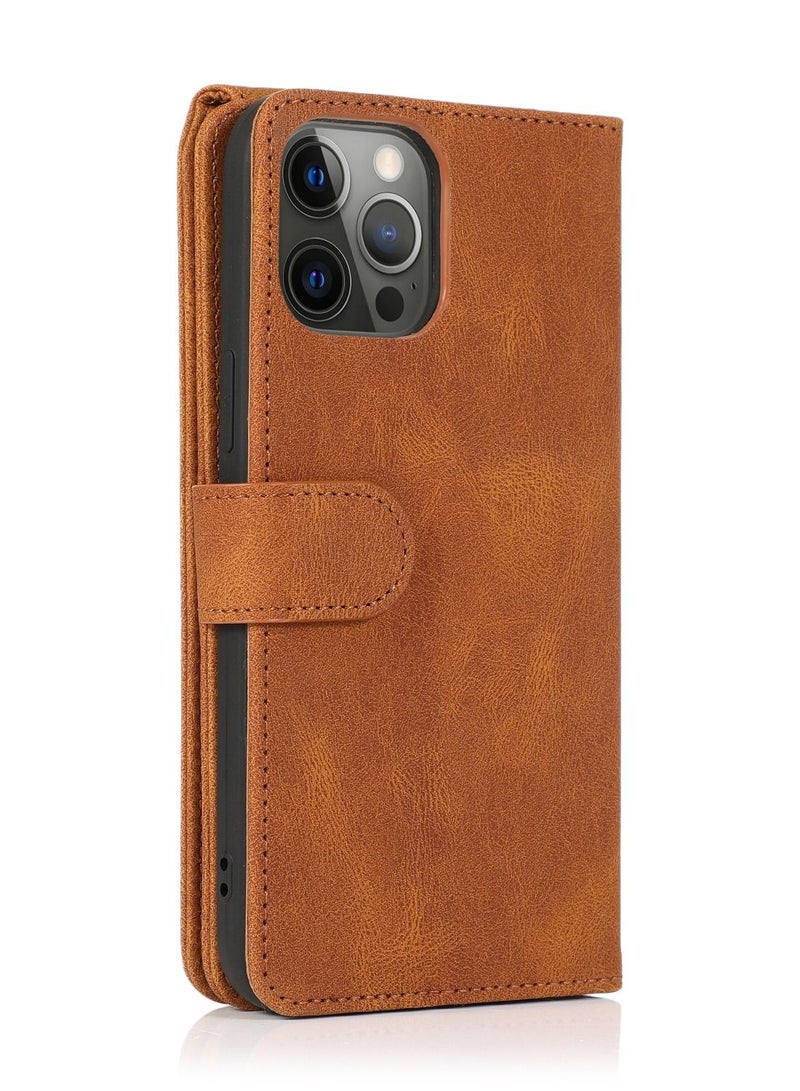 Suteni Flip Cover Protective Leather Case for iPhone - Image 1
