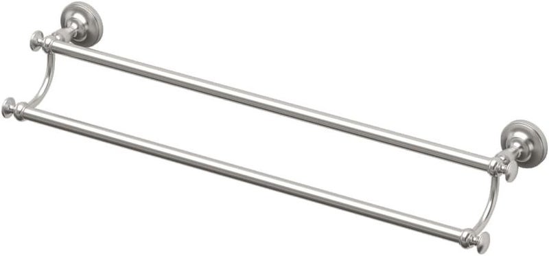 Gatco 4024 Tavern Double Towel Bar 24 Satin Nickel - Image 4