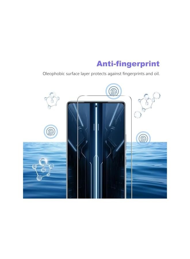 PROMASS [3 Pack] Tempered Glass for Infinix GT 20 Pro 5G Screen Protector,9H Hardness High Definition Full Covered Clear Scratch Resistant Bubble Free Anti-Fingerprints - Image 4