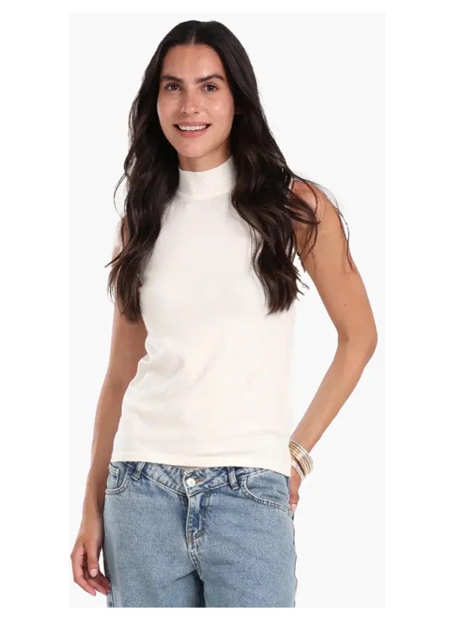 Carina High Neck Sleeveless Pullover - Image 1