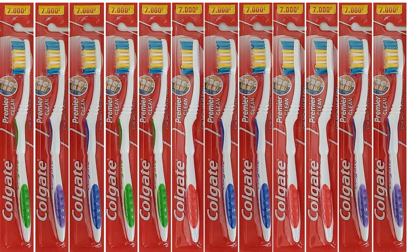 Colgate Toothbrushes Premier Extra Clean(12 Toothbrushes) - Image 1