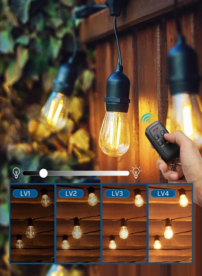 DEWENWILS ديونويلز جهاز تحكم خارجي لتعتيم الأضواء المتسلسلة، قابس تحكم عن بُعد، مدى 100 قدم، قابس مقاوم للماء لتعتيم لمبات LED/تنجستين القابلة للتعتيم، مدرج في FCC - Image 3