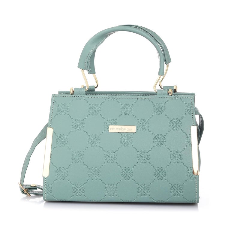 ROSS BROWN Synthetic Leather Women Satchel Bag | Ladies Purse Handbag | Women bags -Mini - Image 5