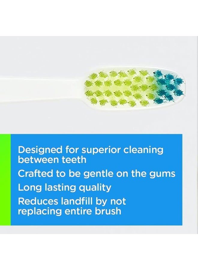 VOOM SONIC Go 1 Replacement Heads | Pack of 4 Replacement Brushes | Advanced Bristle Technology| Soft DuPont Nylon Bristles | Oral Care - Image 4