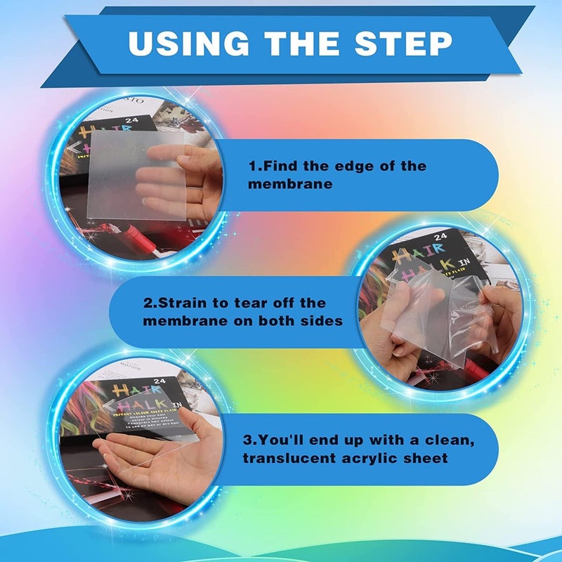 TPGP Thrseely 50PCS Clear Square Acrylic Sheets - 4 Inch Blanks for DIY Projects - Image 3