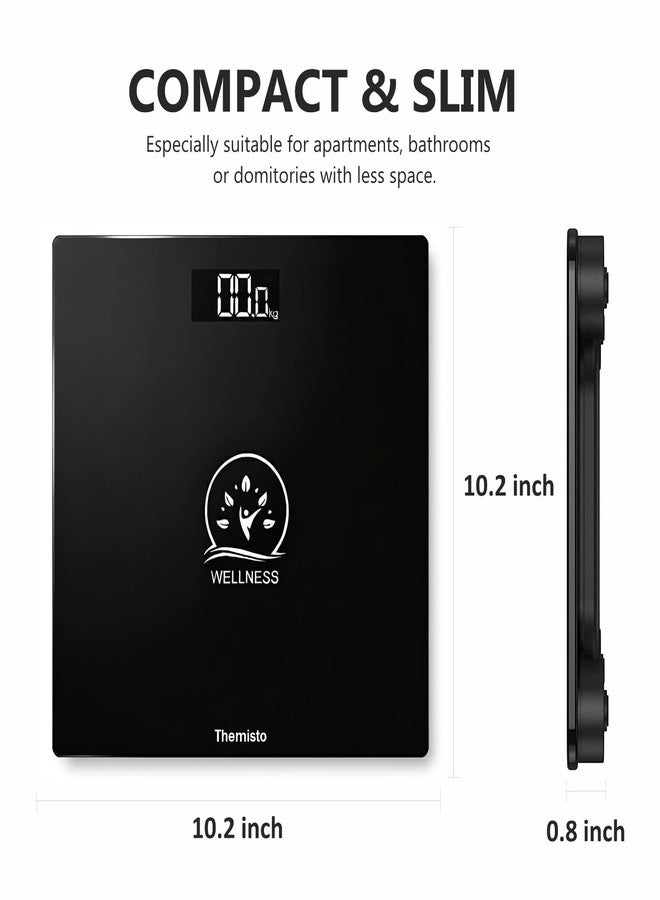 Themisto TH-WS40 Body weight Scale, With High Precision Sensors | Backlit Display | - Image 3