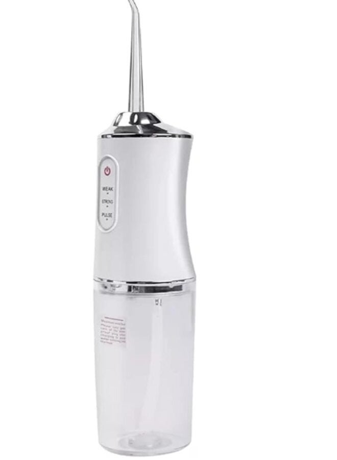 Upgraded Water Flosser,USB Rechargeable 3 Modes,Waterproof and 6 Dental Jet Nozzles,Professional Cordless Dental Oral Irrigator,Braces Cleanner,230Ml Cleanable Water Tank,for Home and Travel