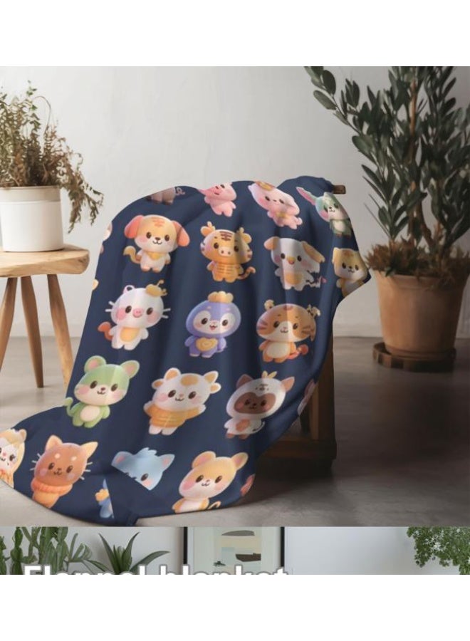 general Flannel thin blanket (warm and comfortable, suitable for sleep, gaming, dust removal and sandproof) 150cm*200cm - 447 - Image 3