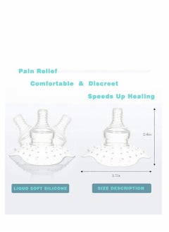 Excefore Nipple Shield,Premium Contact Nippleshield, Assist Perfect for Nursing Mothers with Inverted & Sore Nipple with Carrying Case for Breastfeeding Mothers, Non-Toxic, Made Without BPA  - Image 5