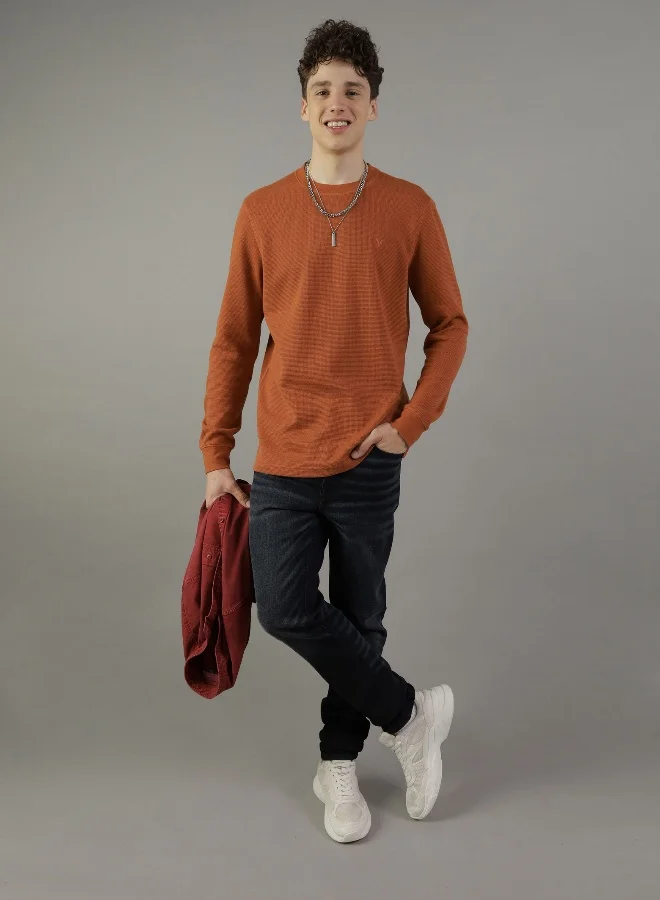American Eagle AE Long-Sleeve Thermal T-Shirt