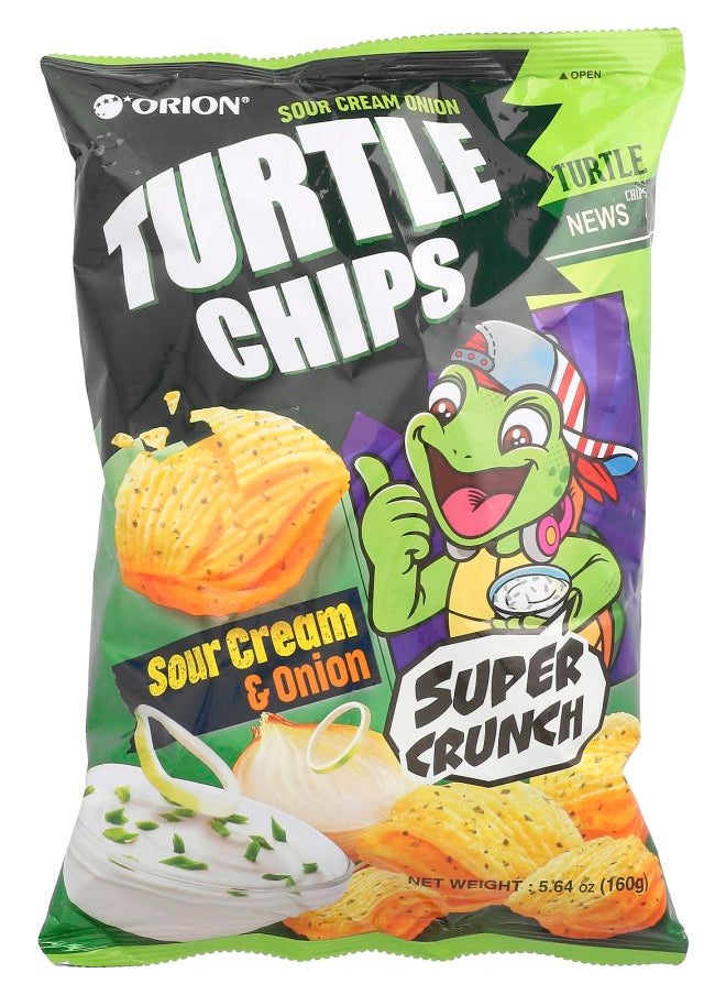 Orion Turtle Chips Sour Cream Onion 5.64 oz (160 g) 