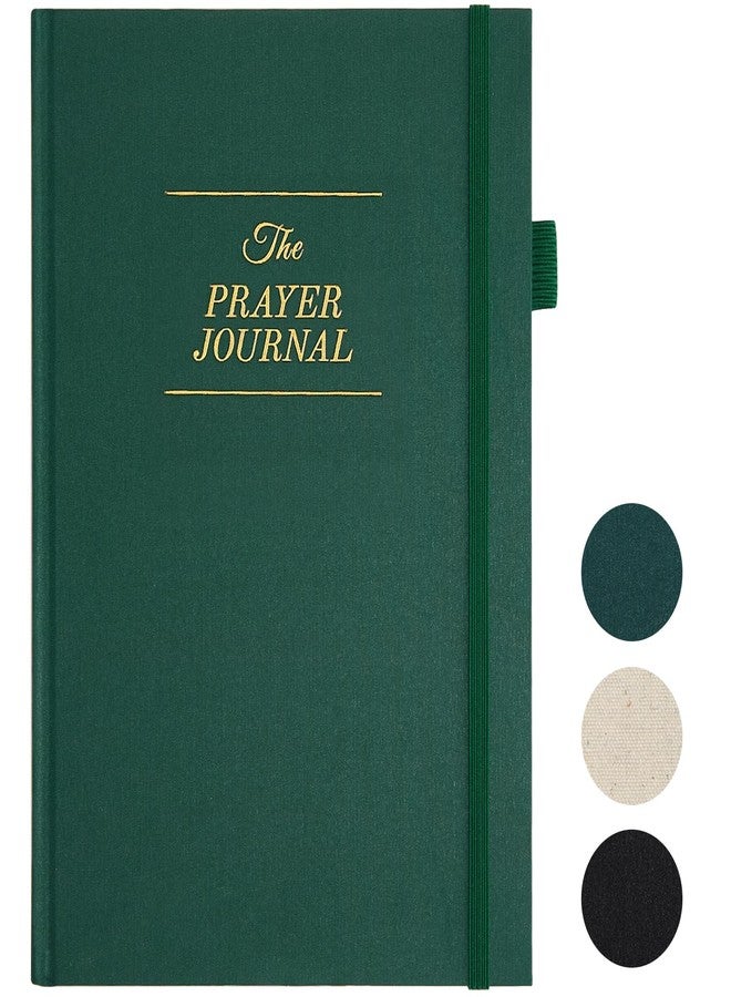 Zorblinx Prayer Journal for Men and Woman - 60 Weeks Bible Journal with Prompts, Verse and Scripture - Devotional Journal for Women and Men, Bible Study Journal for Christians, Pine Green - Image 1