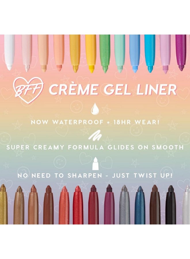 ColourPop BFF Crème Gel Liner - Waterproof Gel Eyeliner Pen with a High-Pigment & Buildable Formula - Colored Eyeliner with 18-Hour Wear - Sunnyvale (0.01 oz) - Image 3