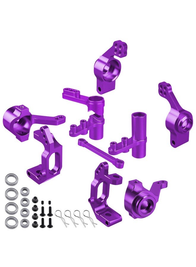 Hobbypark Aluminum Steering Knuckles Hub Carrier Upgrade Kit 102210 102211 102212 102057 102040 For Redcat Volcano Epx/Pro Replacement Parts - Image 1
