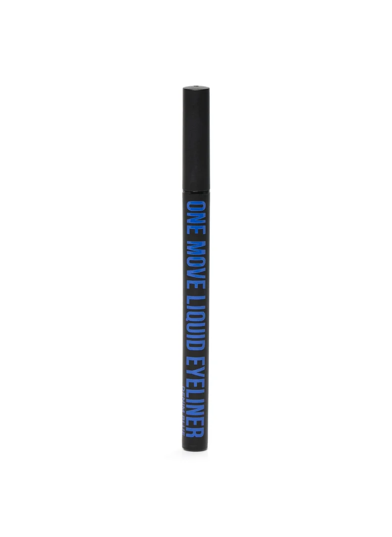 Inglot One Move Liquid Eyeliner Denim Blue 03