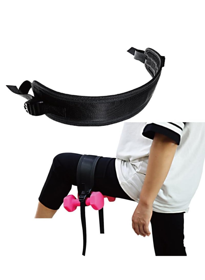 General - Hip Bridge Belt For Dumbbells Adjustable Straps For Different Waist Sizes 458cm Size Exercises Equipment For Gym At Home - Image 1
