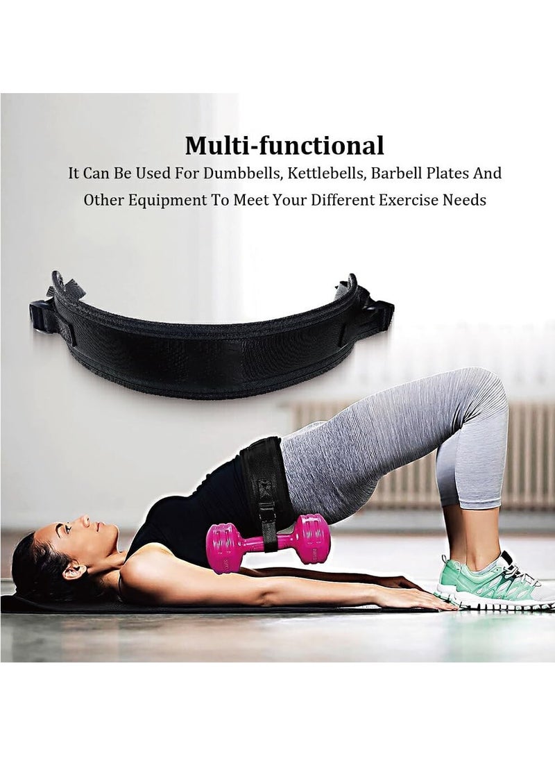 General - Hip Bridge Belt For Dumbbells Adjustable Straps For Different Waist Sizes 458cm Size Exercises Equipment For Gym At Home - Image 1