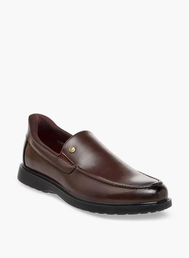 Le Confort Men Leather Slip-On Loafers