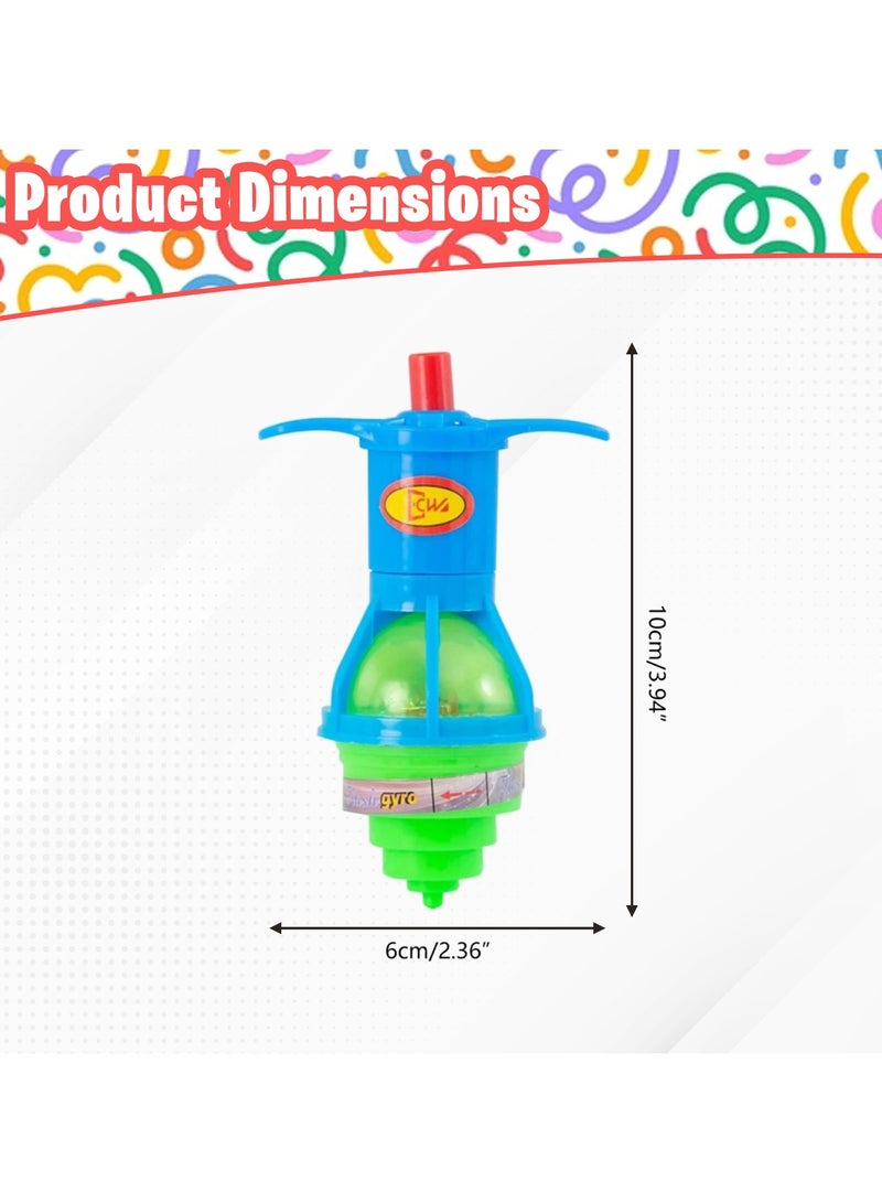 المنزل الذكي لعبة دوارة منزلية ذكية مكونة من إثنا عشر قطعة لتخفيف التوتر وإضاءة وامضة علوية دوارة للأنشطة الداخلية والخارجية للأطفال - Image 3