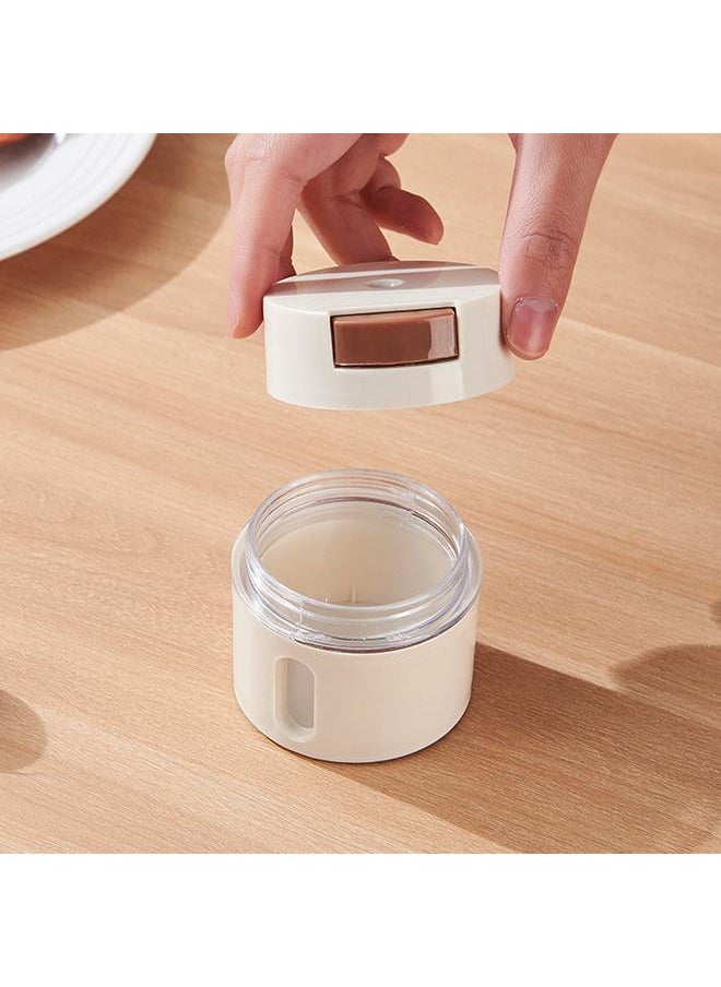 Thoraya Wall Mounted Spice Box Quantitative Control Magnetic Seasoning Can Salt Bottle Spice Box for Kitchen  - Image 5