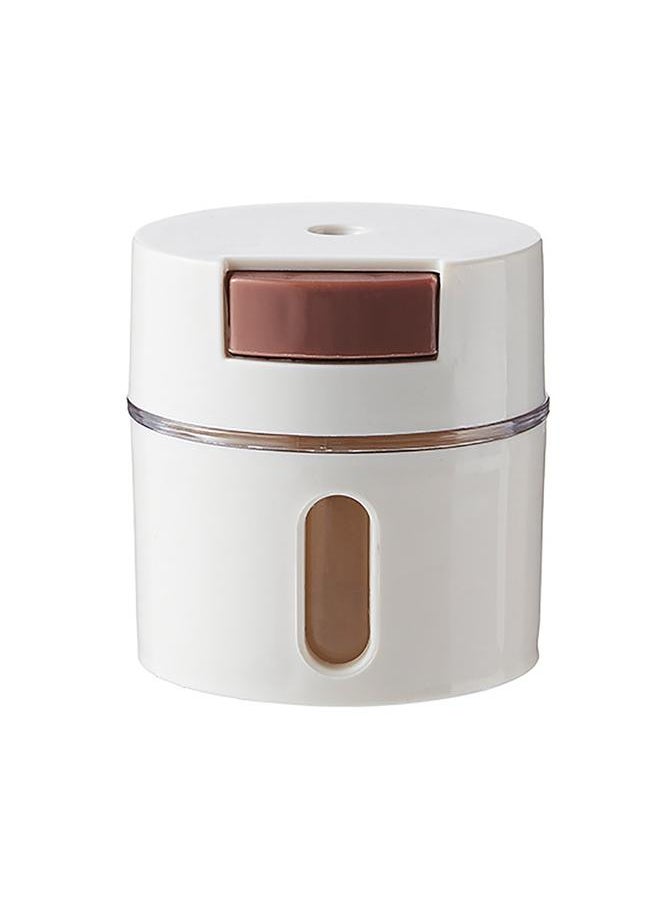 Thoraya Wall Mounted Spice Box Quantitative Control Magnetic Seasoning Can Salt Bottle Spice Box for Kitchen  - Image 1
