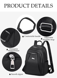 DUNISO Women's Backpack Fashionable Travel Backpack For Women Large Capacity Anti-theft School Multi-pocket Backpack Shoulder Bag with Adjustable Shoulder Strap For College Girls Students  - Image 3