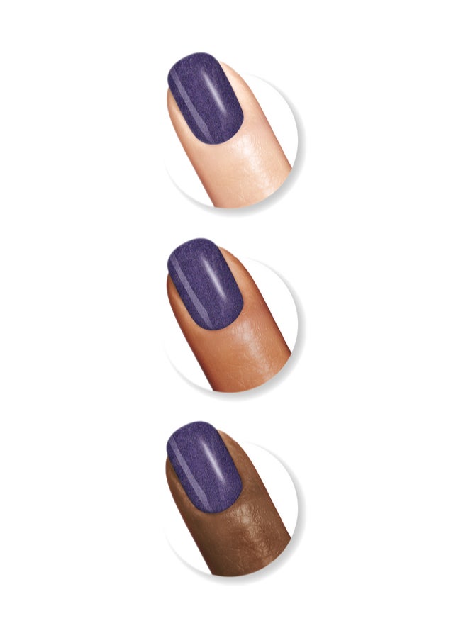Sally Hansen Miracle Gel Nail Poli Lacquer Purple 14.7ml - Image 4