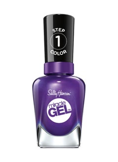 Sally Hansen Miracle Gel Nail Poli Lacquer Purple 14.7ml  - Image 1
